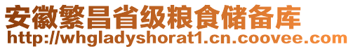 安徽繁昌省級糧食儲備庫