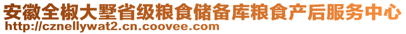 安徽全椒大墅省級(jí)糧食儲(chǔ)備庫(kù)糧食產(chǎn)后服務(wù)中心