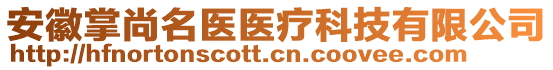 安徽掌尚名醫(yī)醫(yī)療科技有限公司