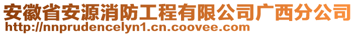 安徽省安源消防工程有限公司廣西分公司