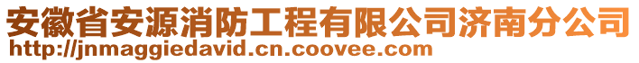 安徽省安源消防工程有限公司濟(jì)南分公司