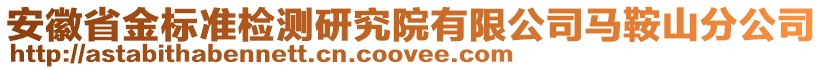 安徽省金標準檢測研究院有限公司馬鞍山分公司