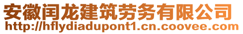 安徽閏龍建筑勞務(wù)有限公司