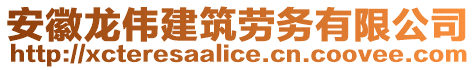 安徽龍偉建筑勞務(wù)有限公司