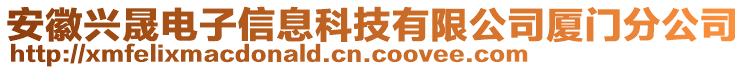 安徽兴晟电子信息科技有限公司厦门分公司