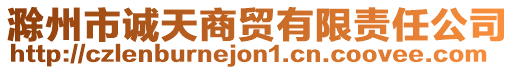 滁州市诚天商贸有限责任公司