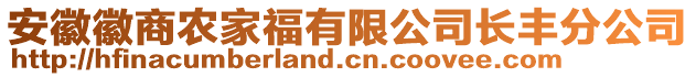 安徽徽商農(nóng)家福有限公司長(zhǎng)豐分公司