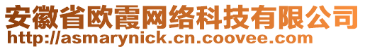 安徽省歐霞網(wǎng)絡(luò)科技有限公司