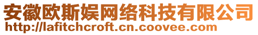 安徽歐斯娛網絡科技有限公司