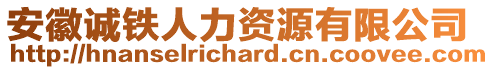 安徽誠鐵人力資源有限公司