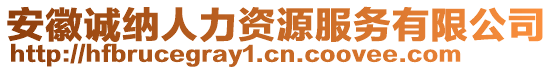 安徽誠納人力資源服務(wù)有限公司