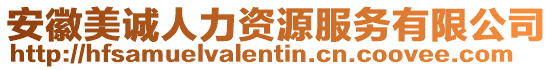 安徽美誠人力資源服務有限公司