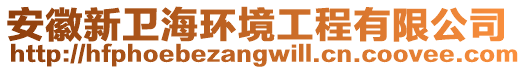 安徽新衛海環境工程有限公司