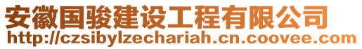 安徽國駿建設工程有限公司