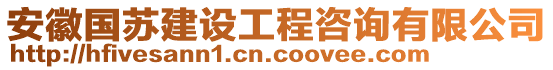 安徽國蘇建設工程咨詢有限公司