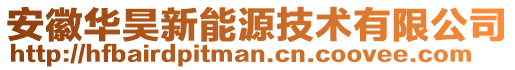 安徽華昊新能源技術(shù)有限公司