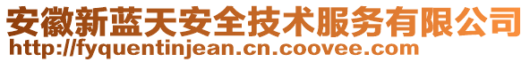 安徽新藍天安全技術(shù)服務有限公司