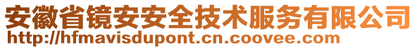 安徽省鏡安安全技術(shù)服務(wù)有限公司