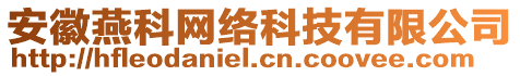 安徽燕科網(wǎng)絡(luò)科技有限公司