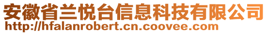 安徽省蘭悅臺信息科技有限公司