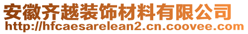 安徽齊越裝飾材料有限公司