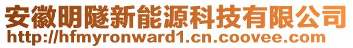 安徽明隧新能源科技有限公司