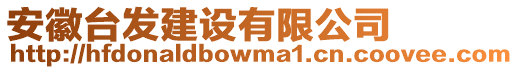 安徽臺發建設有限公司