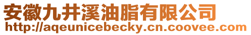 安徽九井溪油脂有限公司