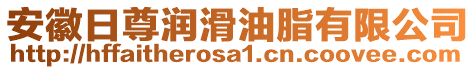 安徽日尊潤滑油脂有限公司