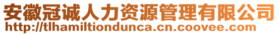 安徽冠誠人力資源管理有限公司