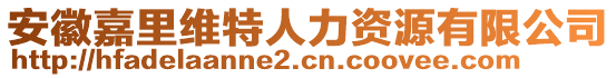 安徽嘉里維特人力資源有限公司