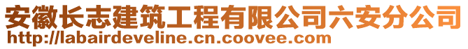 安徽長(zhǎng)志建筑工程有限公司六安分公司