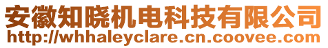 安徽知曉機(jī)電科技有限公司