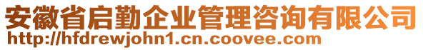 安徽省啟勤企業(yè)管理咨詢有限公司