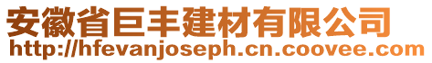 安徽省巨豐建材有限公司