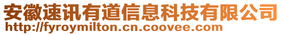 安徽速訊有道信息科技有限公司