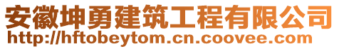 安徽坤勇建筑工程有限公司