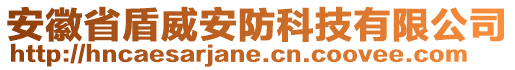 安徽省盾威安防科技有限公司