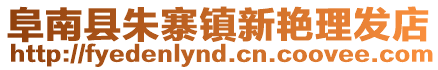 阜南縣朱寨鎮新艷理發店