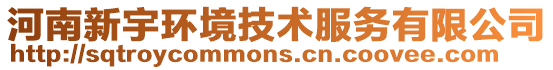 河南新宇環(huán)境技術(shù)服務(wù)有限公司