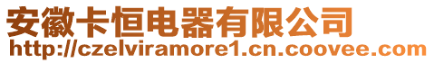 安徽卡恒電器有限公司