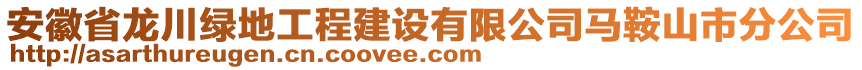 安徽省龍川綠地工程建設(shè)有限公司馬鞍山市分公司