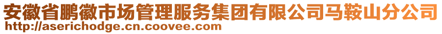 安徽省鵬徽市場管理服務(wù)集團(tuán)有限公司馬鞍山分公司