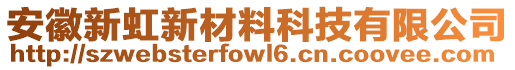 安徽新虹新材料科技有限公司