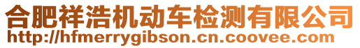 合肥祥浩機動車檢測有限公司