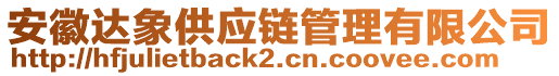 安徽達象供應(yīng)鏈管理有限公司