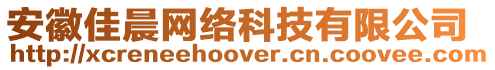 安徽佳晨網(wǎng)絡(luò)科技有限公司