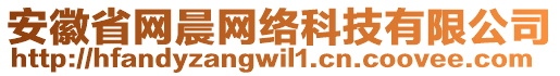 安徽省網(wǎng)晨網(wǎng)絡科技有限公司