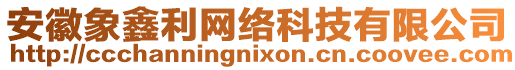 安徽象鑫利網(wǎng)絡(luò)科技有限公司