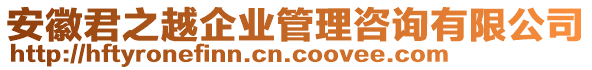 安徽君之越企業(yè)管理咨詢有限公司